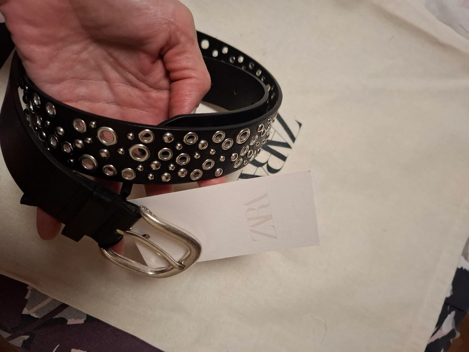 Cinturão zara com tachas – photo 7